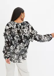 Blouse volantée, bonprix