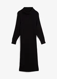 Robe en maille à col roulé, bonprix