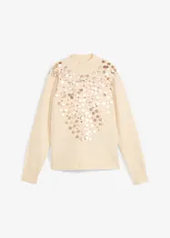 Pull à sequins, bonprix