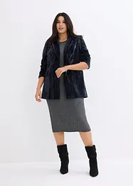 Robe en maille avec lurex, bonprix