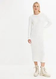 Robe en maille côtelée, bonprix