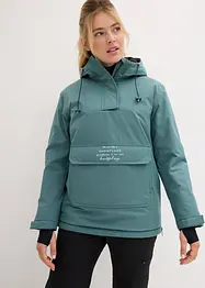 Veste de ski pratique avec doublure polaire, imperméable, oversize, bonprix