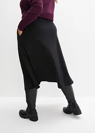 Jupe midi en viscose mélangée, bonprix