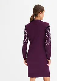 Robe en maille à sequins, bonprix