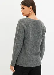 Pull avec strass, bonprix