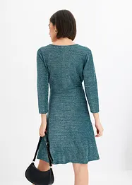 Robe en matière brillante, bonprix