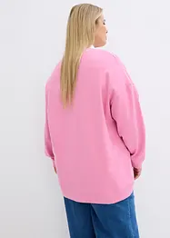 Sweat oversize avec détails fente sur la base, bonprix