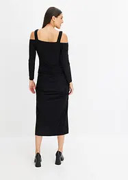 Robe midi à bretelles chaîne, bonprix