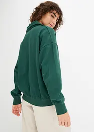 Sweat-shirt à col en V, bonprix