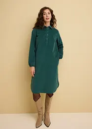 Robe en velours côtelé, forme trapèze, bonprix