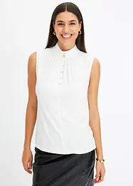 Top en jersey avec boutons décoratifs, bonprix