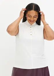 Top en jersey avec boutons décoratifs, bonprix