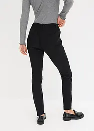 Pantalon en bengaline stretch à poches zippées, bonprix