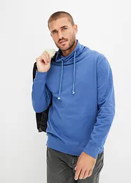 Sweat col châle 100% coton, bonprix