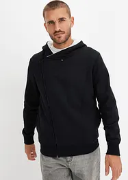 Sweat zippé à capuche avec doublure thermique, bonprix