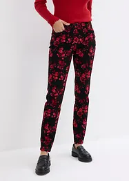 Pantalon en twill imprimé, bonprix