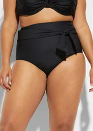 Bas de bikini sculptant taille haute avec lien à nouer, maintien fort, bonprix