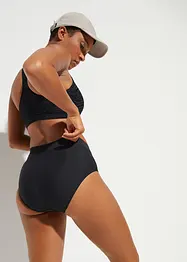Bas de bikini sculptant taille haute, maintien léger, bonprix