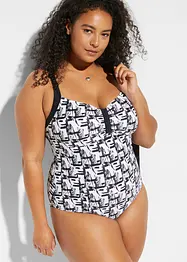 Maillot 1 pièce sculptant niveau 3, bonprix