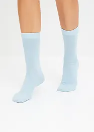 Lot de 10 paires de chaussettes coton, bonprix