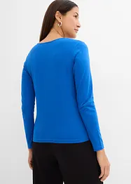 T-shirt manches longues 100% coton, bonprix