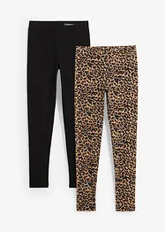 Lot de 2 leggings, bonprix