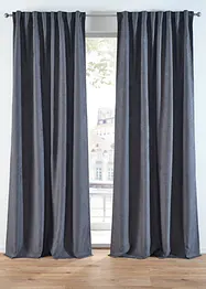 Rideau occultant texturé (2 pces), bonprix
