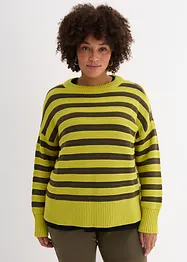 Pull boxy en maille ajourée, bonprix