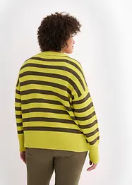 Pull boxy en maille ajourée, bonprix