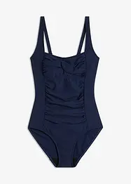 Maillot 1 pièce sculptant style croisé, maintien modéré, bonprix