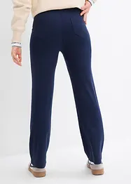 Pantalon confortable en jersey Punto di Roma, bonprix