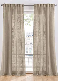 Voilage aspect lin (1 pce), bonprix