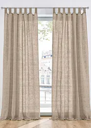 Voilage aspect lin (1 pce), bonprix