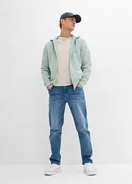 Sweat zippé à capuche, bonprix
