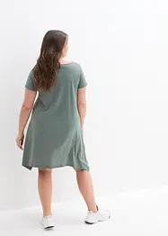 Robe courte en coton flammé, bonprix