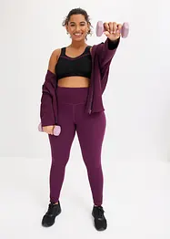 Legging sportif et confortable avec poche pour portable, séchage rapide, bonprix