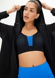 Veste de sport avec mesh transparent, oversize, bonprix