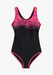 Maillot 1 pièce sportif à dos nageur, bonprix