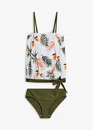 Tankini bandeau multi-positions (ens. 2 pces), bonprix