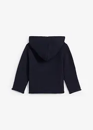 Gilet en maille à capuche, bonprix