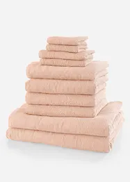Serviettes de toilette (ens. 10 pces), bonprix