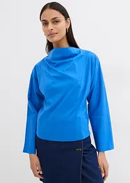 Blouse à encolure large, bonprix
