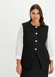 Blazer sans manches en bouclé, bonprix