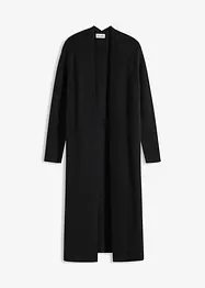Gilet long en maille de viscose mélangée, bonprix