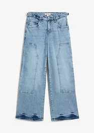 Jean large taille mi-haute, bonprix
