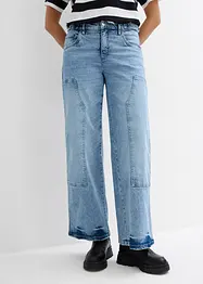 Jean large taille mi-haute, bonprix