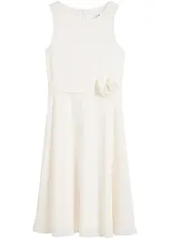 Robe avec fleur appliquée, bonprix