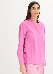 Tunique en popeline avec boutons, bonprix