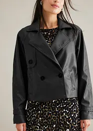 Trench court enduit, bonprix