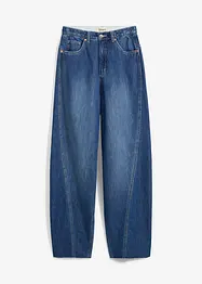 Jean balloon, taille haute, bonprix